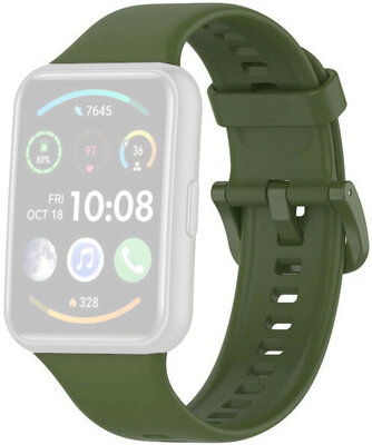 Huawei Watch Fit Strap, Silicone, Green + Kit