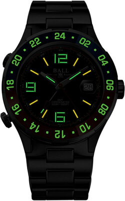 Ball Roadmaster Pilot GMT DG3038A-S2C-WH Limited Edition 1000pcs