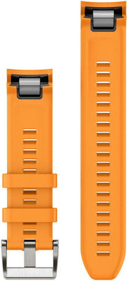 Garmin silicone strap 22mm (for Garmin MARQ), orange, 010-13225-04