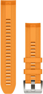 Silicone strap Garmin 22mm (for Garmin MARQ), orange, 010-13225-04