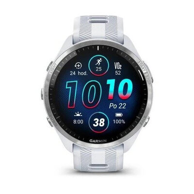 Garmin Forerunner 965 Whitestone / Powder Gray