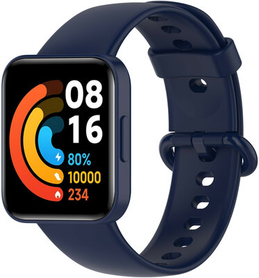 Silicone strap Xiaomi (pro Redmi Watch 2 Lite), Blue
