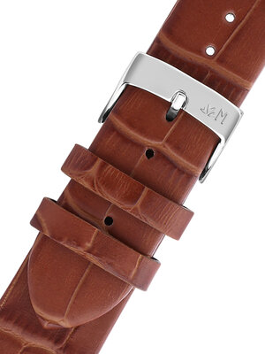 Leather strap Morellato Clean 5754D80.041 M, brown, recycled material