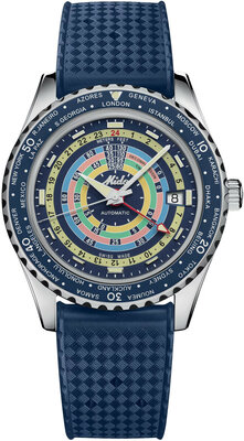 Mido Ocean Star Automatic Decompression Worldtimer M026.829.17.041.00 Special Edition (+ spare strap)