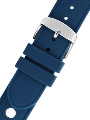 Blue silicone strap Morellato Bracciano 5760187.062 M