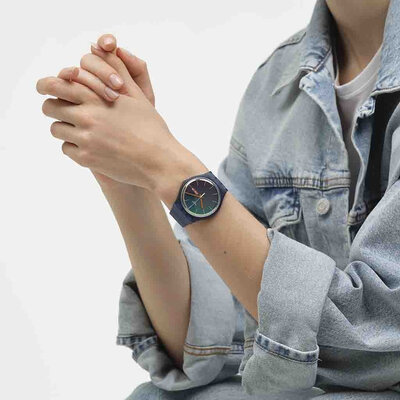 Swatch Fade To Teal SO29N708