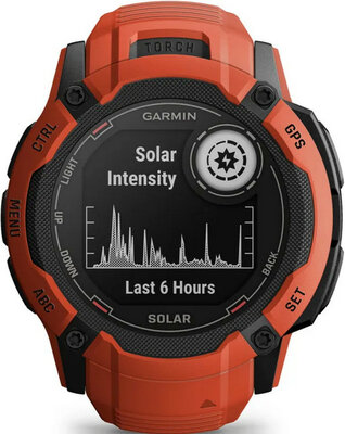 Garmin Instinct 2X Solar, Flame Red