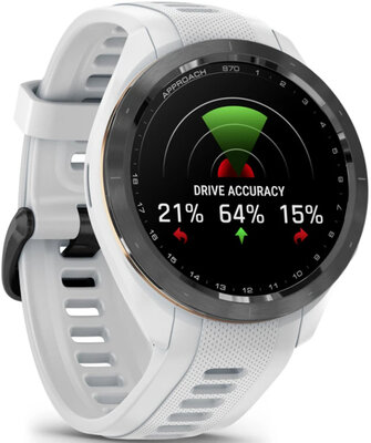 Garmin Approach S70 42mm, White