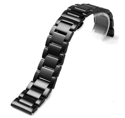 Steel bracelet Ricardo Siena, black