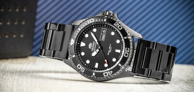 Steel bracelet Ricardo Siena, black