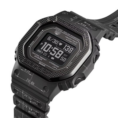Casio G-Shock G-Squad DW-H5600EX-1ER (+ 2x replacement strap)