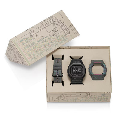 Casio G-Shock G-Squad DW-H5600EX-1ER (+ 2x replacement strap)