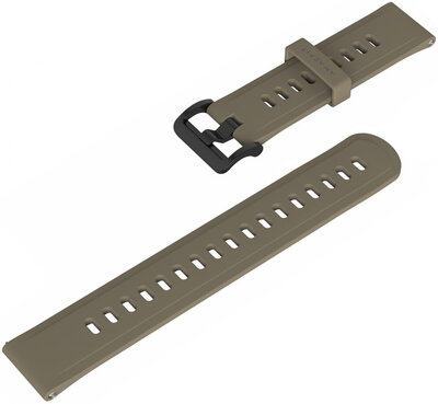Silicone strap Amazfit 22mm, Grey, Quick Release