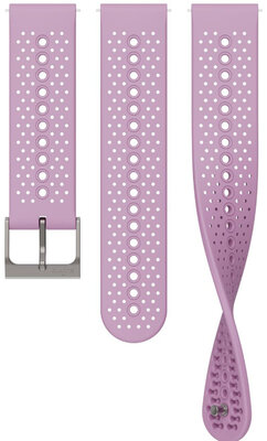 Strap for watches Suunto - 22 mm, silicone - size With/M - wildberry