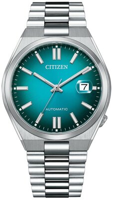 Citizen Tsuyosa Mechanical NJ0151-88M Tiffany Blue Green Teal