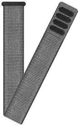 Nylonový řemínek Garmin 22mm, Grey, UltraFit, 010-13306-11