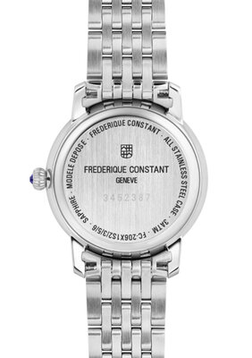 Frederique Constant Slimline Lady Quartz Moonphase FC-206SW1S6B