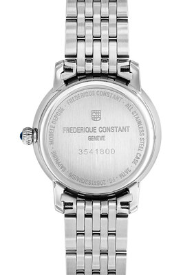 Frederique Constant Slimline Lady Quartz Moonphase FC-206MPWD1S6B
