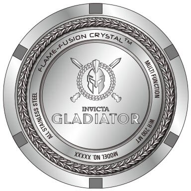 Invicta Gladiator Quartz 43mm 42232 (258 diamonds)