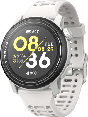 Coros Pace 3 white with silicone strap