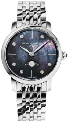 Frederique Constant Slimline Quartz Moonphase FC-206MPBD1S6B