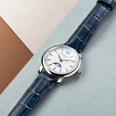 Frederique Constant Slimline Quartz Moonphase FC-206SW1S6
