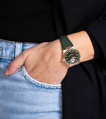 Frederique Constant Highlife Ladies Heart Beat Automatic FC-310MPGRD2NH4B (+ spare strap)