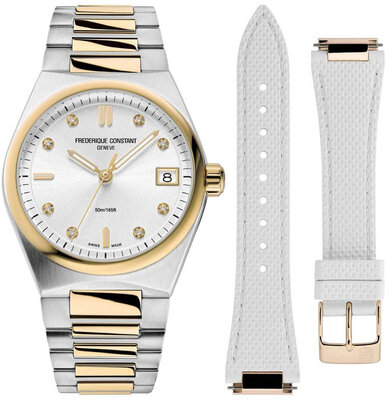 Frederique Constant Highlife Ladies Quartz FC-240VD2NH3B (+ spare strap)