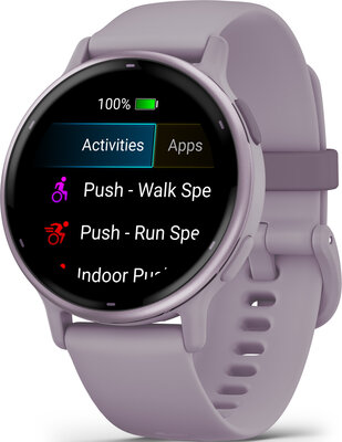 Garmin Vivoactive 5, Orchid, Silicone Band