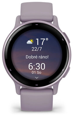 Garmin Vivoactive 5, Orchid, Silicone Band