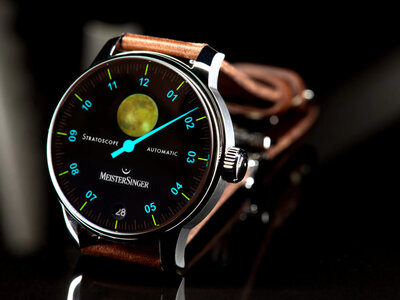 MeisterSinger Stratoscope Golden Moon Automatic ST982G_SG03