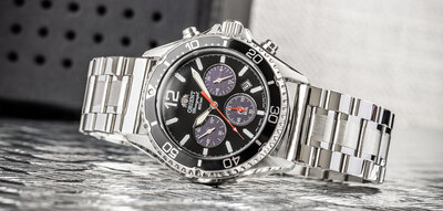 Steel bracelet Ricardo Montorio, silver