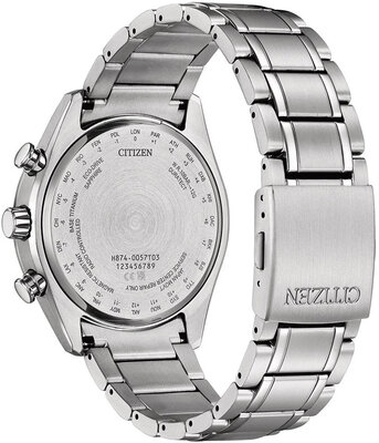 Citizen Sports Eco-Drive Radio Controlled Tsuki-yomi Moonphase Super Titanium BY1010-81L