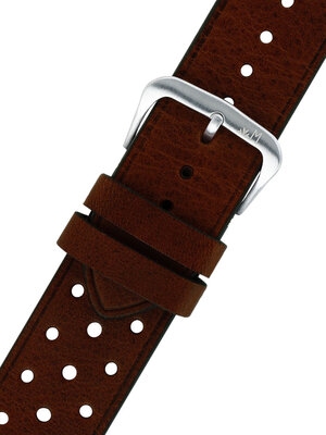 Leather strap Morellato 5807B71.034 M, Brown, recycled material