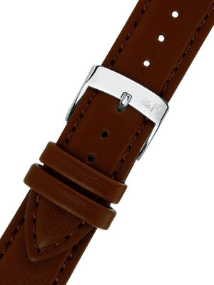 Leather strap Morellato Edera 5804419.034 M, Brown, eco-leather