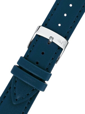 Leather strap Morellato Edera 5804419.062 M, Blue, eco-leather