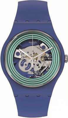 Swatch One More Thing Blue Rings SO29N104