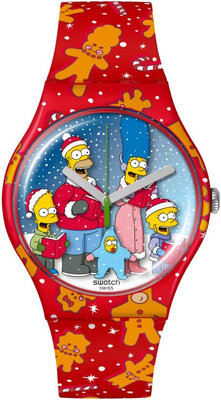 Swatch Wondrous Winter Wonderland (The Simpsons) SUOZ361