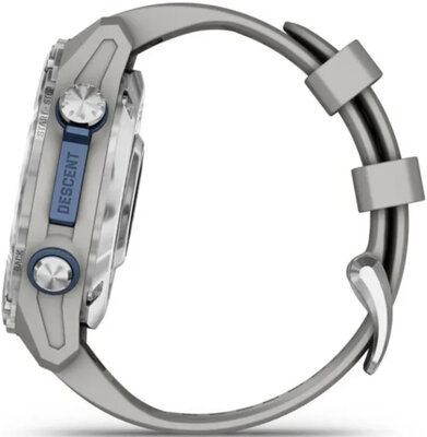 Garmin Descent Mk3 - 43mm, Silver/ Fog Grey