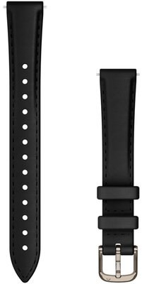 Kožený řemínek Garmin 14mm, Black, 010-13302-22