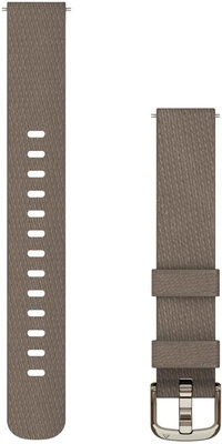Nylonový řemínek Garmin 14mm (pro Lily 2), Coffee, 010-13302-10