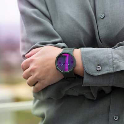 Swatch Futuristic Green SO27M105