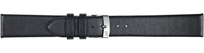 Leather strap Morellato Micra Evoque 5126875.019 M, black