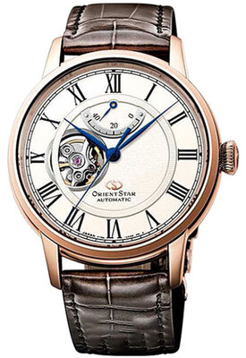 Leather strap Orient Star UL001014P9 (pro RE-HH00), Brown