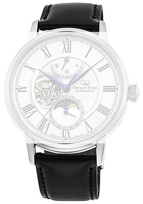 Leather strap Orient Star UL01B011J9 21mm (pro RE-AY01), black