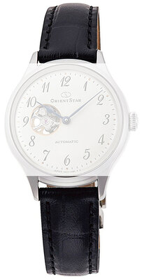 Leather strap Orient Star UL024012J0 14mm (pro RE-ND00), black