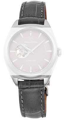 Leather strap Orient Star UL024015J0 14mm (pro RE-ND01), Grey