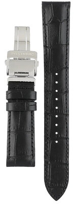 Leather strap Orient Star UL027013J0 20mm (pro RE-AT00), black