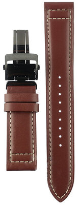 Leather strap Orient Star UL038012M0 21mm (pro RE-AU02), Brown