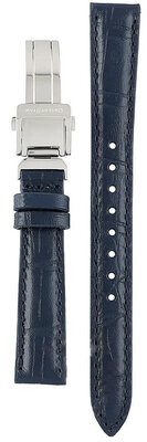 Blue leather strap Orient Star UL024013J0, folding clasp (for model RE-ND00)